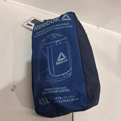 REEBOK ROLLING DUFFEL BAG / BACKPACK - 45L - BLUE (MODEL: DUFW5037RB-BLUE) image 5