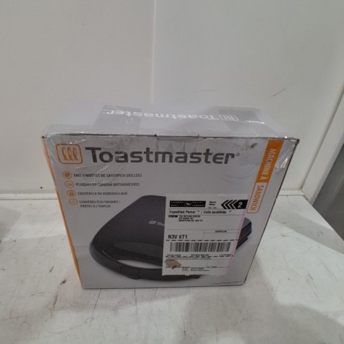 TOASTMASTER ELECTRIC SANDWICH MAKER - BLACK (MODEL: TM-20SWCN) image 5