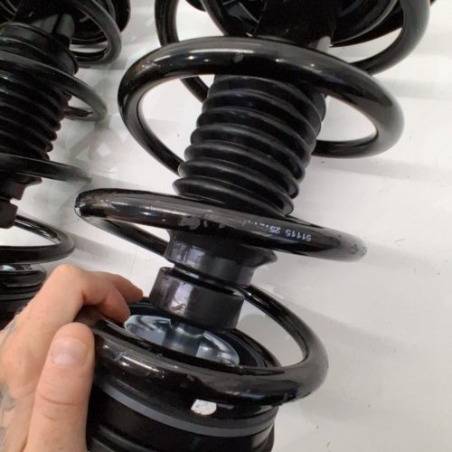2PC FRONT COMPLETE STRUT COIL SPRING ASSEMBLY SHOCK ABSORBER FOR 2014-2019 NISSAN SENTRA - BLACK (MODEL: SOK105) image 5