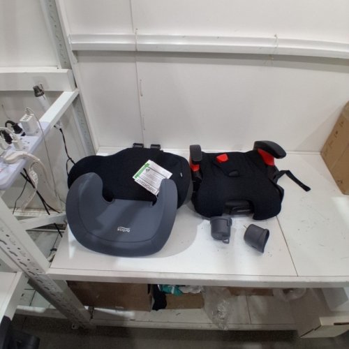 BRITAX HIGHPOINT FORWARD FACING BACKLESS BELT POSITIONING BOOSTER SEAT - 120LBS MAX - BLACK OMBRE (MODEL: ‎E1C253C) image 3