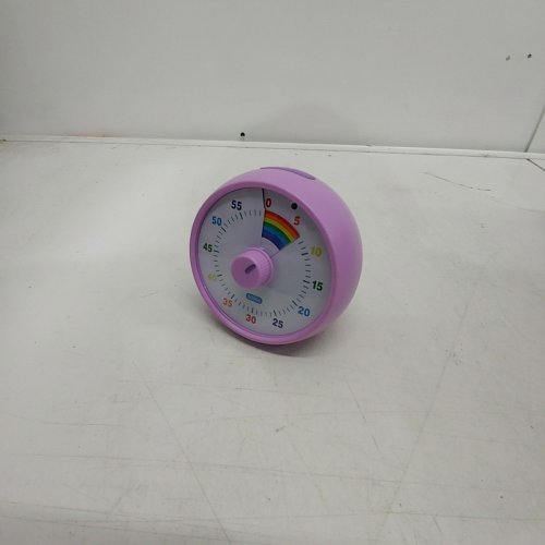 KIECKY SQUIRREL 60-MINUTE VISUAL TIMER - 3.5" X 3.5" X 2.85" - PURPLE (MODEL: ML6300W) image 2