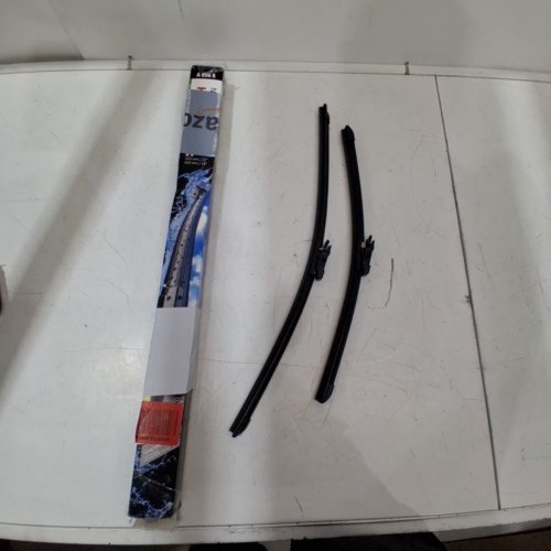 2PC BOSCH WINDSHIELD WIPER BLADES - 22"/18" - BLACK (MODEL: A 696 S) image 3