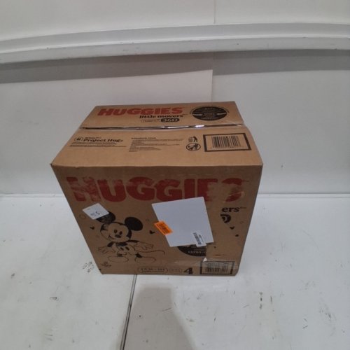 144PK HUGGIES LITTLE MOVERS DIAPERS - SIZE 4 - WHITE image 2
