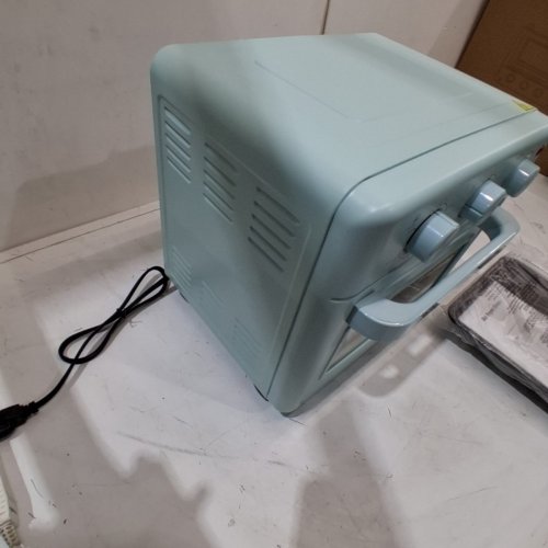NOVASPARK ATS 15 K COUNTERTOP AIR FRYER TOASTER OVEN - 13" X 12.8" X 12.8" - SKY BLUE (MODEL: ATS-15K) image 6