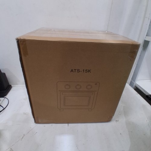 NOVASPARK ATS 15 K COUNTERTOP AIR FRYER TOASTER OVEN - 13" X 12.8" X 12.8" - SKY BLUE (MODEL: ATS-15K) image 8