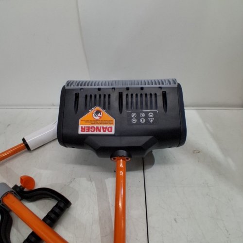 LITHELI U20 LIGHTWEIGHT CORDLESS BATTER OPERATED SNOW THROWER *TOOL ONLY* - 12" - 20V - ORANGE/BLACK/GREY (MODEL: U20SS01-0A110 / EGT090040) image 5