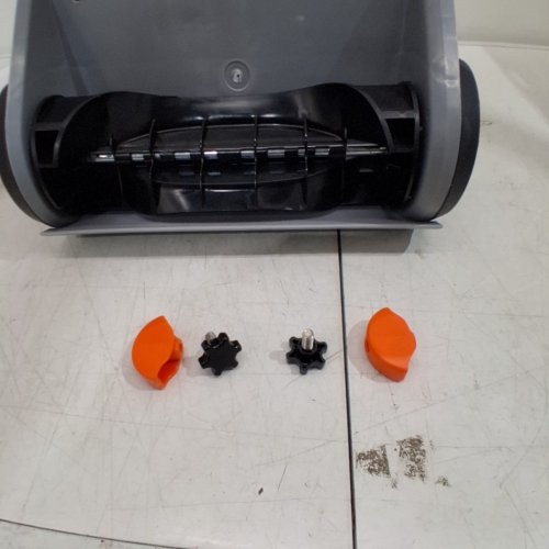 LITHELI U20 LIGHTWEIGHT CORDLESS BATTER OPERATED SNOW THROWER *TOOL ONLY* - 12" - 20V - ORANGE/BLACK/GREY (MODEL: U20SS01-0A110 / EGT090040) image 7