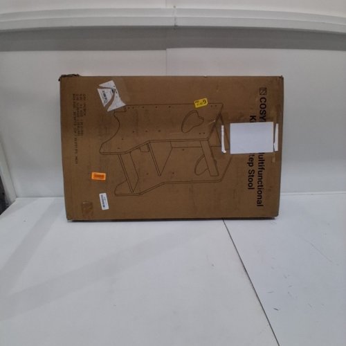 COSYLAND TODDLE ADJUSTABLE STANDING TOWER ADJUSTABLE KITCHEN STEP STOOL - 19.69" X 14.57" X 31.50" - AGES 18M-6Y - 150LB MAX - NATURAL (MODEL: CS000178-1-CA) image 2