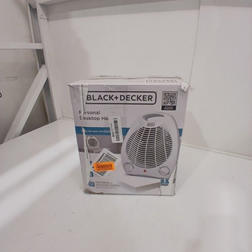 BLACK+DECKER PORTABLE SPACE HEATER WITH OVERHEAT PROTECTION FOR INDOORS - 1500W - WHITE - (MODEL:BHD101W) image 5