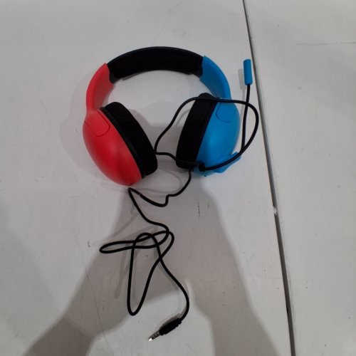 TURTLE BEACH NINTENDO SWITCH AIRLITE FIT WIRED GAMING HEADPHONES - RED/BLUE/BLACK (MODEL: TBS-8002-25) image 2
