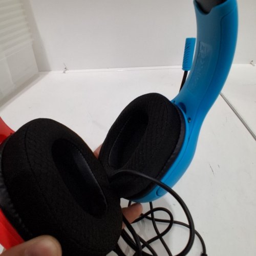 TURTLE BEACH NINTENDO SWITCH AIRLITE FIT WIRED GAMING HEADPHONES - RED/BLUE/BLACK (MODEL: TBS-8002-25) image 4