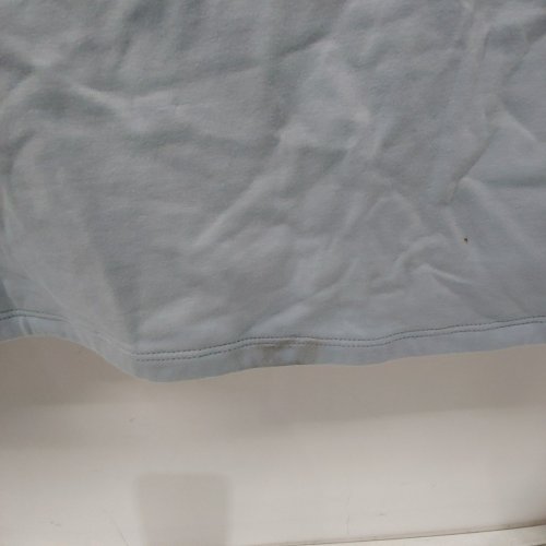 WOMENS OLD NAVY HUG DOUBLE-LAYER SCOOP-NECK TOP - EXTRA LARGE - SKY MAINTENANCE/LIGHT BLUE image 3