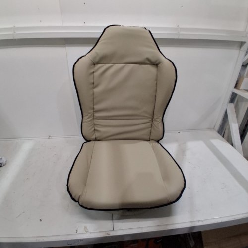 COSTWAY FOLDING 360° SWIVEL FLOOR CHAIR - BEIGE (MODEL: HV10950BE) image 3
