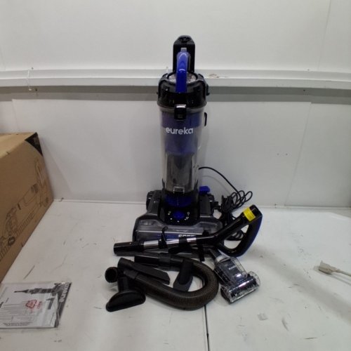 EUREKA POWERSPEED CORDED LIGHTWEIGHT UPRIGHT BAGLESS VACUUM CLEANER WITH ACCESSORIES - DARK BLUE (MODEL: NEU280C) image 4