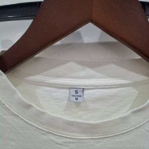 MEN'S OVERSIZED GOOSE GRAPHIC T-SHIRT - SMALL - IVORY image 3