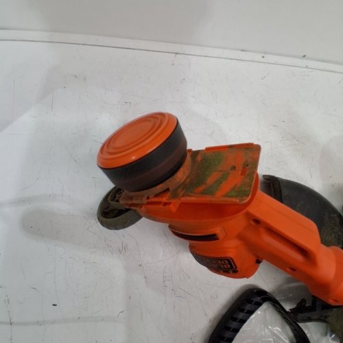 BLACK + DECKER 3-IN-1 COMPACT ELECTRIC TRIMMER MOWER - 12" - ORANGE (MODEL: BESTA512CM) image 2