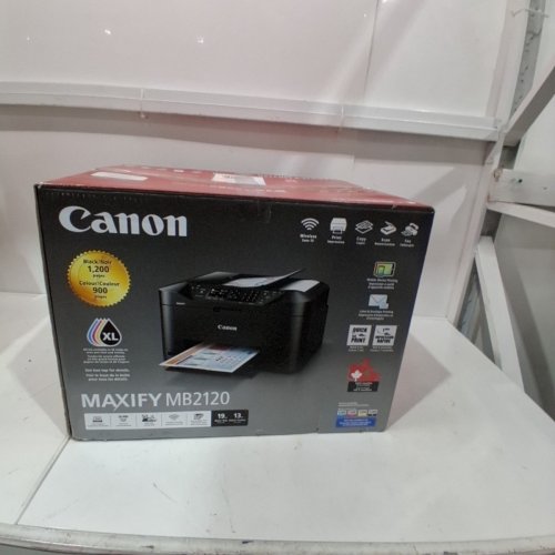 CANON MAXIFY WIRELESS COLOR PRINTER WITH SCANNER, COPIER & FAX - BLACK (MODEL: MB2120 ) image 5