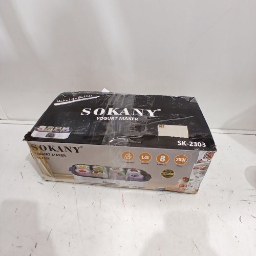 SOKANY YOGURT MAKER - 1.4 L, 25W, 8 GLASSES (MODEL: SK-2303) image 4