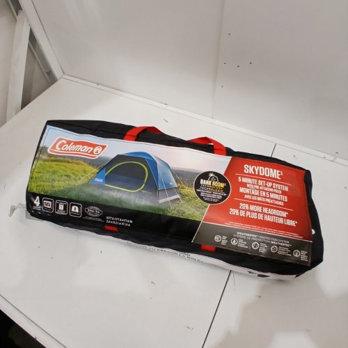 COLEMAN SKYDOME 4 PERSON TENT - "DARKROOM" (MODEL: 2000038173) image 2