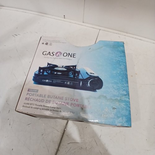 GASONE PORTABLE BUTANE GAS STOVE - 10,000 BTU - BLACK (MODEL: GS-3700 / 1449740) image 4