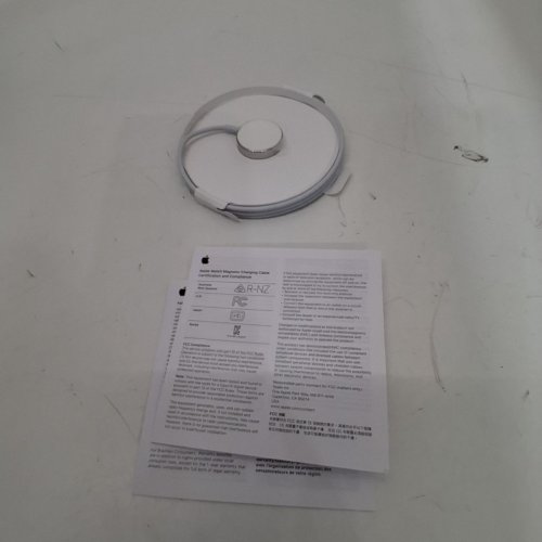 APPLE WATCH MAGNETIC CHARGER TO USB-A - 3.3FT - WHITE (MODEL: A2255) image 2