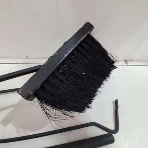 4PC VOUNOT FIREPLACE TOOL SET - BLACK image 4