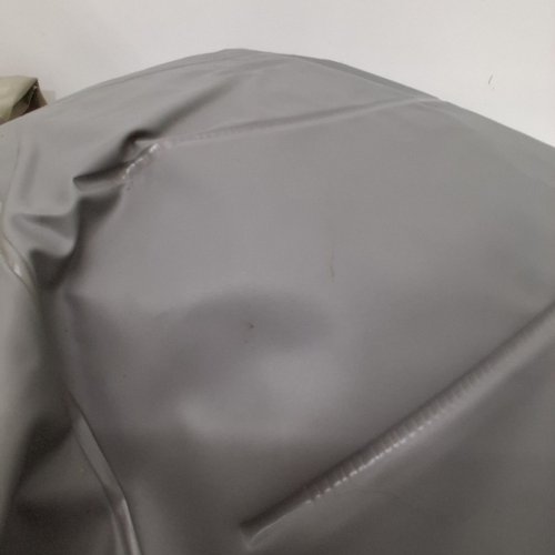 INTEX RAISED DOWNY AIR MATTRESS BED - 22" QUEEN - BUILT IN 2021 MODEL FAST-FILL AIR PUMP - GREY (MODEL: AP619D) image 5