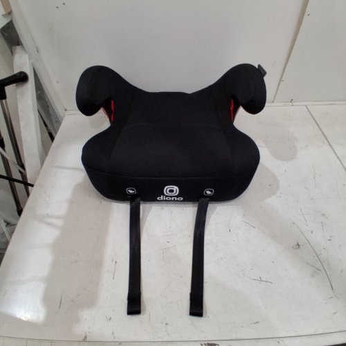 DIONO SOLANA 2 LATCH BACKLESS BOOSTER CAR SEAT WITH CUPHOLDERS AND REMOVABLE WASHABLE COVER - FOR KIDS 40-120LBS - CHARCOAL BLACK (MODEL: 32100-NA-01) image 3