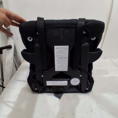 DIONO SOLANA 2 LATCH BACKLESS BOOSTER CAR SEAT WITH CUPHOLDERS AND REMOVABLE WASHABLE COVER - FOR KIDS 40-120LBS - CHARCOAL BLACK (MODEL: 32100-NA-01) image 4