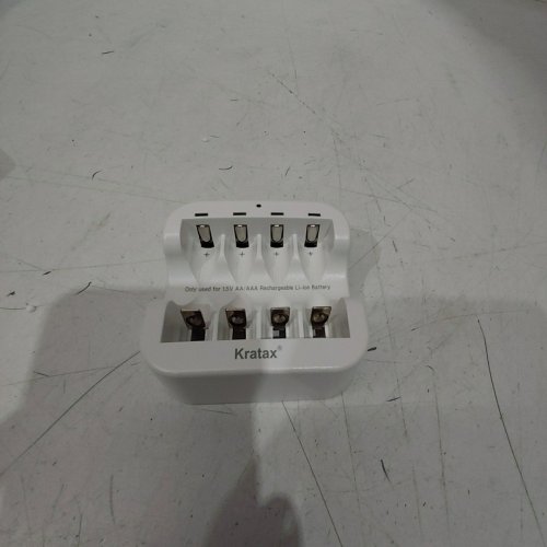 KRATAX RECHARGEABLE AA BATTERIES WITH 8 BATTERIES - 1.5V - WHITE image 3