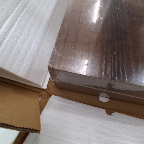 2PK DREAMLAND FLAOTING PICTURE LEDGE SHELF WITH LIP - 48" - WALNUT image 3