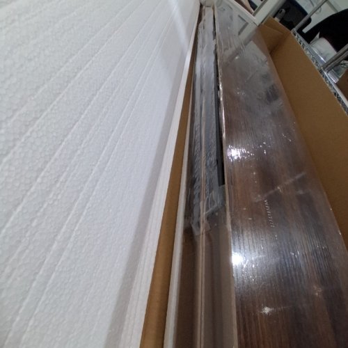 2PK DREAMLAND FLAOTING PICTURE LEDGE SHELF WITH LIP - 48" - WALNUT image 4
