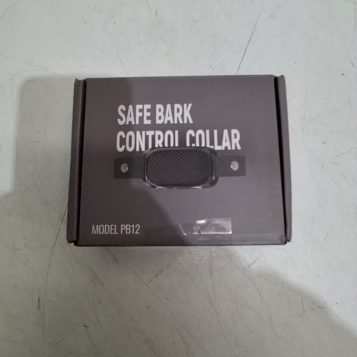 AUTOMATIC SAFE BARK CONTROL COLLAR FOR DOG TRAINING - BLACK (MODEL: PB12) image 4