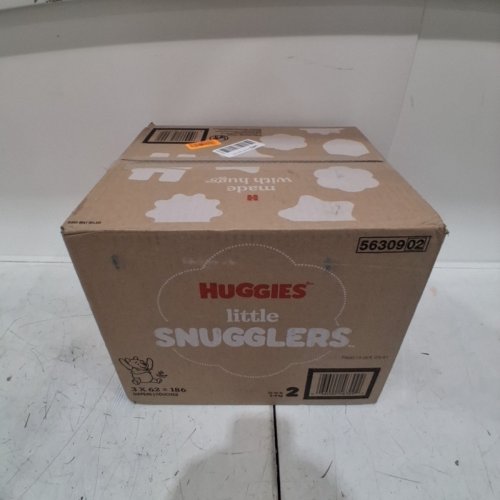 186PK HUGGIES SNUG & DRY BABY DIAPERS - SIZE 2 image 2