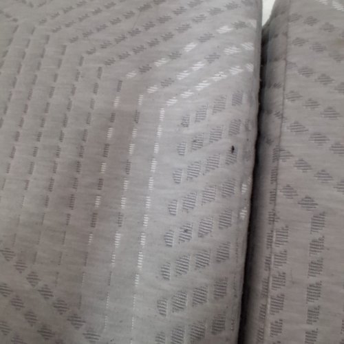 CERTIPUR-US TRI FOLDING FOAM POLYESTER BLEND MATTRESS PAD - 75" X 38" X 3" - GREY image 5