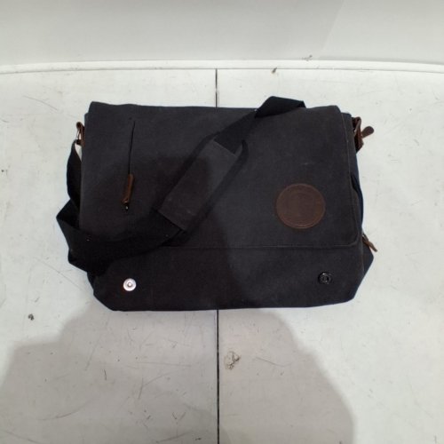 MEN'S LEATHARIO SHOULDER CROSSBODY BAG FOR DAILY USE - BLACK image 2