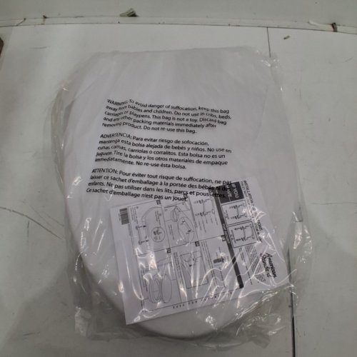 AMERICAN STANDARD TELESCOPING SLOW-CLOSE LIFTOFF TOP MOUNT LUXURY ELONGATED TOILET SEAT - WHITE (MODEL: 5025A65G.020) image 2