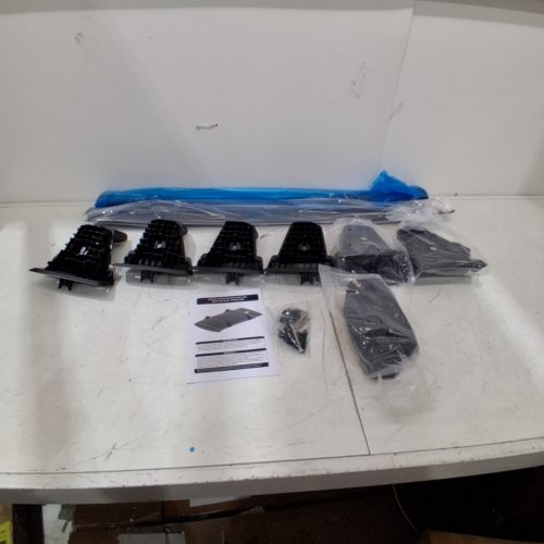 2PC ANTI-THEFT ROOF RACK CROSS BARS, 2020-2025 KIA SOUL - BLACK (MODEL: OD1812) image 2