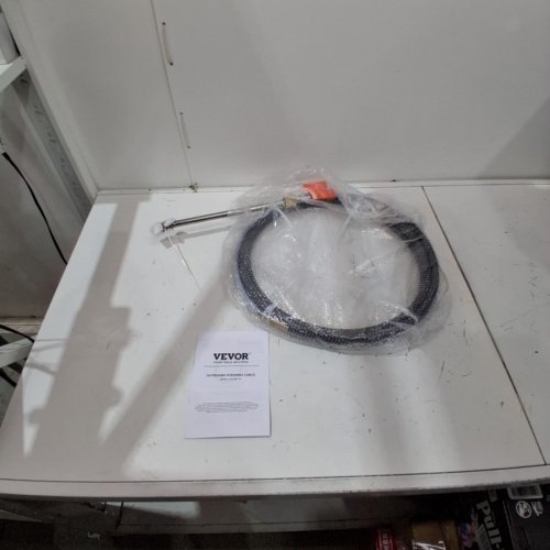 OUTBOARD MARINE ROTARY STEERING CABLE - 17FT - 1/2TON TENSILE STRENGTH - BLACK (MODEL: HLX-FXX-17FT) image 3