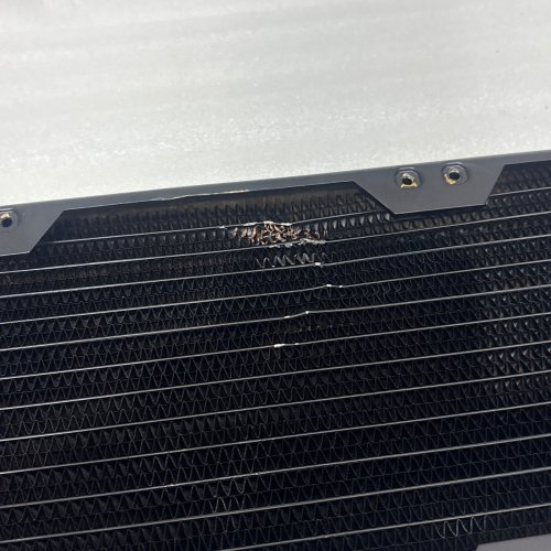CORSAIR HYDRO X SERIES XR5 420MM WATER COOLING RADIATOR WITH TRIPLE 140MM FAN MOUNTS 17.72" X 5.5" X 1.18" - BLACK (MODEL:‎CX-9031003-WW) image 4