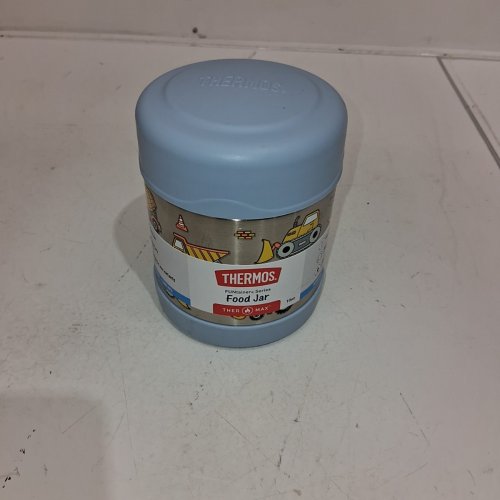 THERMOS FOOD JAR FUNTAINER SERIES - 10 OZ - BLUE (STYLE: CONSTRUCTION VEHICLE) image 4
