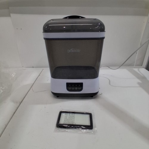 DR BROWNS ALL IN ONE BOTTLE STERLIZER - BLACK/WHITE image 3