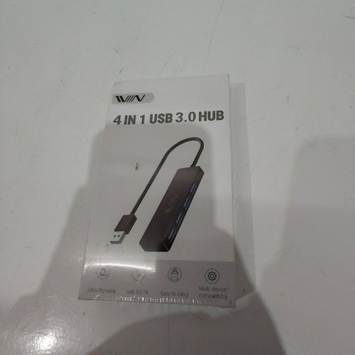 IVIIN 4 PORT USB 3.0 HUB SPLITTER - BLACK image 2