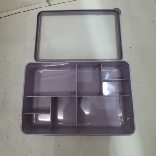 FIGMINT LARGE STAINLESS STEEL SNACK BENTO BOX - PURPLE (STYLE: T2813) image 3