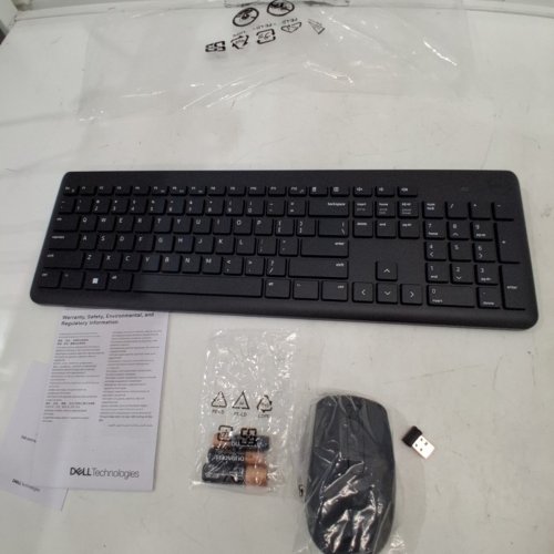 DELL WIRELESS MOUSE AND KEYBOARD SET - BLACK (MODEL: KM3322W) image 4