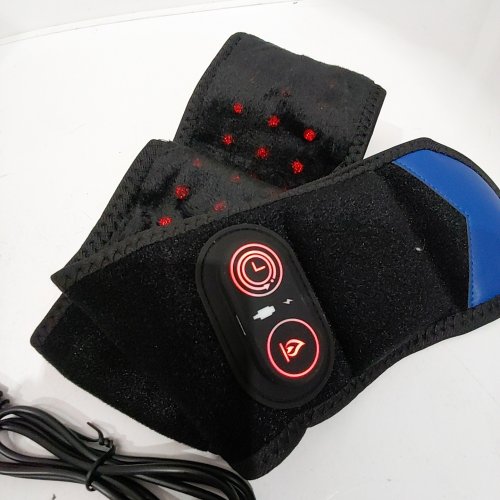 ELECTRIC CORDLESS MULTI-FUNCTIONAL HEATING WRAP - BLACK / BLUE image 2