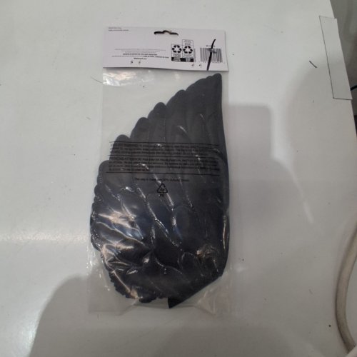 ADULT UNISEX ANGEL WINGS - OSFM - BLACK image 3