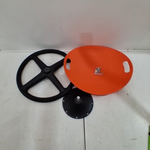 AIVHER SENSORY SPINNING CHAIR FOR KIDS & TODDLERS - 220LBS MAX - ORANGE/BLACK (MODEL:SC) image 2
