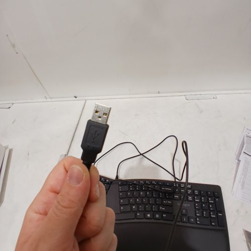 KENSINGTON PRO FIT ERGO WIRED KEYBOARD - BLACK (MODEL: K75400US / M01439) image 3
