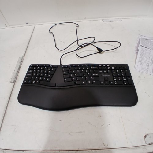 KENSINGTON PRO FIT ERGO WIRED KEYBOARD - BLACK (MODEL: K75400US / M01439) image 4